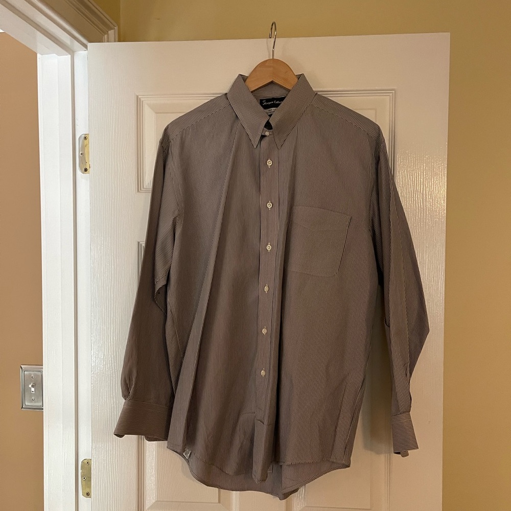The Morgan Collection striped button down